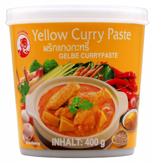 Cock Curry Paste gelb 12 x 400g Becher