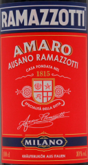 Ramazzotti Amaro 30% vol., 1000ml Flaschen