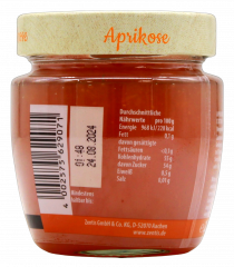 Zentis Frühstückskonfitüre Extra Aprikose, 5 x 230g Gläser