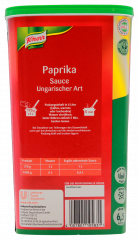 Knorr Paprika Sauce Ungarische Art 1 x 1000g Becher