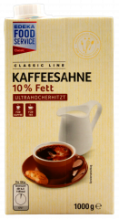 Edeka Food Service Kaffeesahne 10% 6 x 1000g Packungen