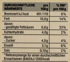 Edeka Food Service Kaffeesahne 10% 6 x 1000g Packungen