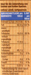 Edeka Bio Leinöl 6 x 250ml Flaschen