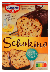 Dr. Oetker Schokino Kuchen Backmischung 8 x 495g Packungen