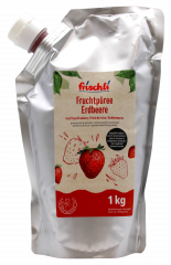 frischli Fruchtpüree Erdbeere 1000g Packung