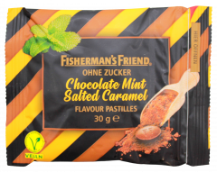 Fishermans Friend Chocolate Mint Salted Caramel 20 x 30g Beutel