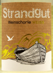 Strandgut Weinschorle Weiss 6% vol., 6 x 750ml Flaschen