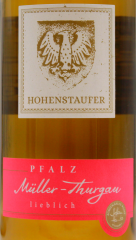 Pfalz Hohenstaufer Müller-Thurgau QbA mild weiß 10.5% vol., 6 x 1000ml Flasche