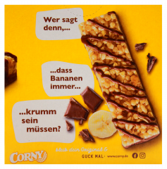 Corny Schoko Banane 5 x 150g Packungen