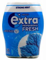 Wrigleys Extra Professional Fresh Strong Mint ohne Zucker 12 x 50er Dosen