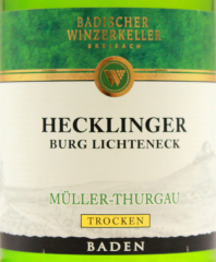 Hecklinger Burg Lichteneck trocken 11.5% vol., 6 x 1000ml Flaschen