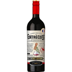 FRZ Entrecote Merlot Cabernet halbtrocken, rot 13.5% vol., 6 x 750ml Flaschen