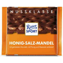 Ritter Sport Nussklasse Honig-Salz-Mandel 11 x 100g Tafeln
