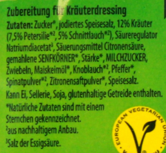 Knorr Salatkrönung Gartenkräuter für Dressing 5 x 40g Packungen