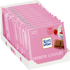 Ritter Sport Erdbeer Joghurt 6 x 100g Tafeln