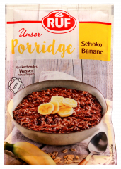 Ruf unser Porridge Schoko Banane 13 x 65g Packungen