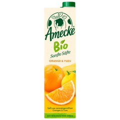 Amecke Bio Sanfte Säfte Orange Yuzu 6 x 1000ml Packungen