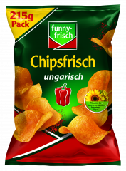 funny-frisch Chipsfrisch ungarisch 15 x 215g Tüten