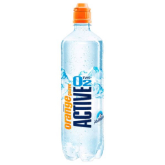 Adelholzener Alpenquellen Active O2 Orange Lemon, 8 x 750 ml Flaschen EINWEG