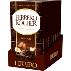 Ferrero Rocher Zartbitter, 8 x 90g Tafeln