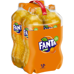 Fanta Orange 4 x 1500ml Flaschen EINWEG