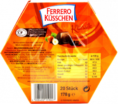 Ferrero Küsschen, 8 x 178g Packungen