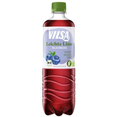 Vilsa Leichte Limo Blaubeere BIO 6 x 750ml Flaschen EINWEG