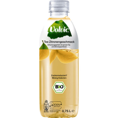 Volvic BIO Tee mit Zitronengeschmack, 6 x 750ml Flaschen EINWEG