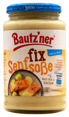 Bautzner Fix Senfsoße 6 x 400ml Gläser