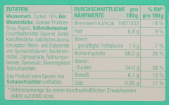 Gut & Günstig Rührteig Tortenboden 9 x 300g Packungen