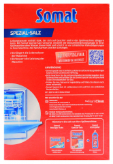 Somat Spezial-Salz Spülmaschinensalz, 8 x 1.2kg Packungen