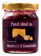 R&Z Weintrauben Senfsauce, 6 x 60g Gläser