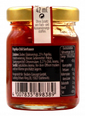 R&Z Paprika-Chili Senfsauce, 6 x 60g Gläser