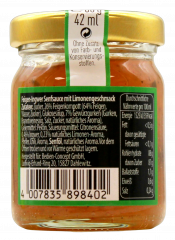 Ideal Feige-Ingwer-Limetten Senfsauce, 6 x 60g Gläser