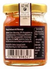 R&Z Mango Senfsauce mit Maracuja, 6 x 60g Gläser