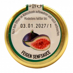 R&Z Feigensenfsauce, 6 x 60g Gläser