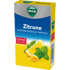 Wick Zitrone & Menthol ohne Zucker 20 x 46g Boxen