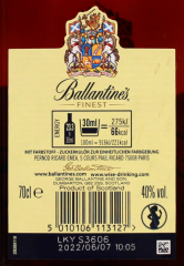 Ballantines Finest 40% vol., 700ml Flasche