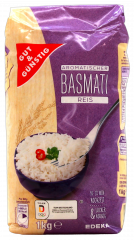 Gut & Günstig Basmatireis, 5 x 1000g Packungen