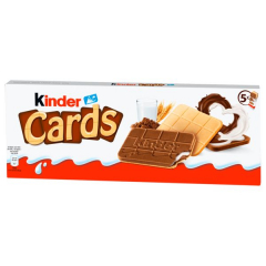 Ferrero Kinder Cards, 20 x 128g Packungen