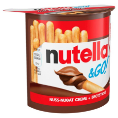 Ferrero Nutella & Go, 12 x 52g Packungen