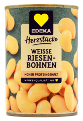 Edeka Herzstücke weisse Riesenbohnen, 6 x 240g Dose