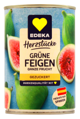 Edeka Herzstücke Grüne Feigen ganz, 6 x 210g Dose