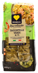 Edeka Herzstücke Tagliatelle Verdi N.71, 12 x 500g Beutel