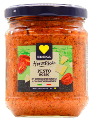 Edeka Herzstücke Pesto Rosso, 12 x 190g Glas