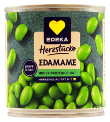 Edeka Herzstücke Edamame Sojabohnen, 6 x 130g Dose