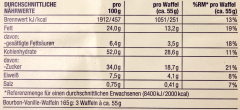 Edeka Herzstücke Bourbon Vanille Waffeln, 6 x 165g Packung