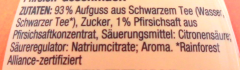 Edeka Herzstücke Ice Tea mit Pfirsichgeschmack, 12 x 500ml Flasche EINWEG