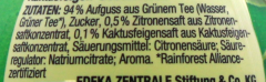 Edeka Herzstücke Der Grüne Eistee mit Zitronen- Kaktusfeigengeschmack, 12 x 500ml Flasche EINWEG