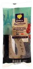 Edeka Herzstücke luftgetrocknete Ringsalami Pur Porc mit Edelschimmel, 6 x 300g Salami